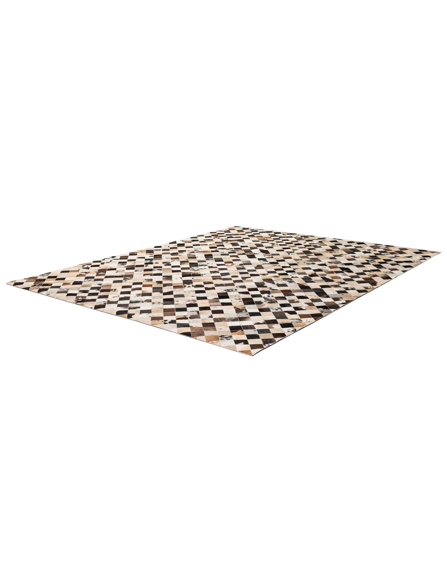 8' x 9' 11 Cowhide - Patchwork Rug