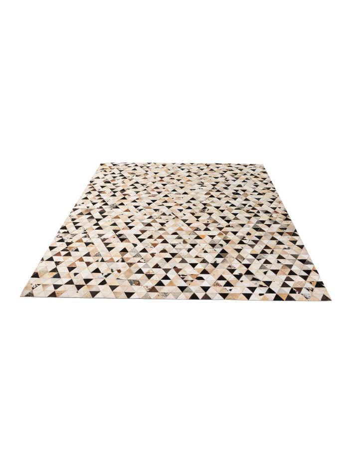8' x 9' 10 Cowhide - Patchwork Rug