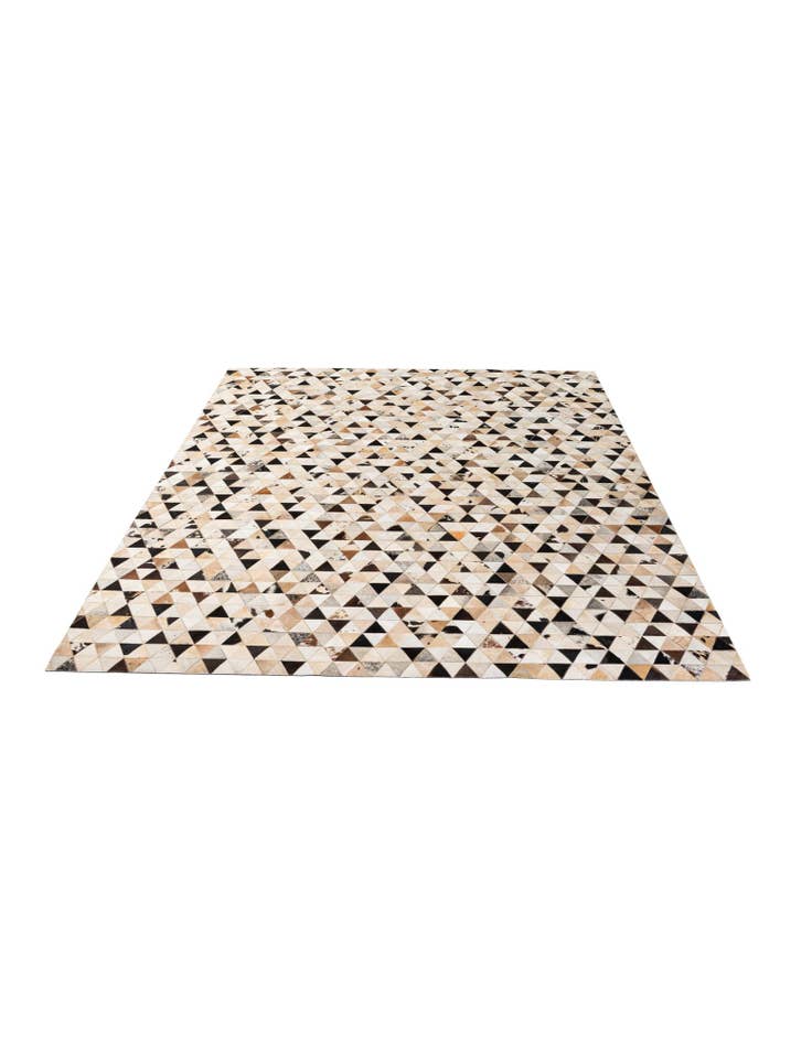 Detail image of 8' x 9' 10 Cowhide - Patchwork Rug