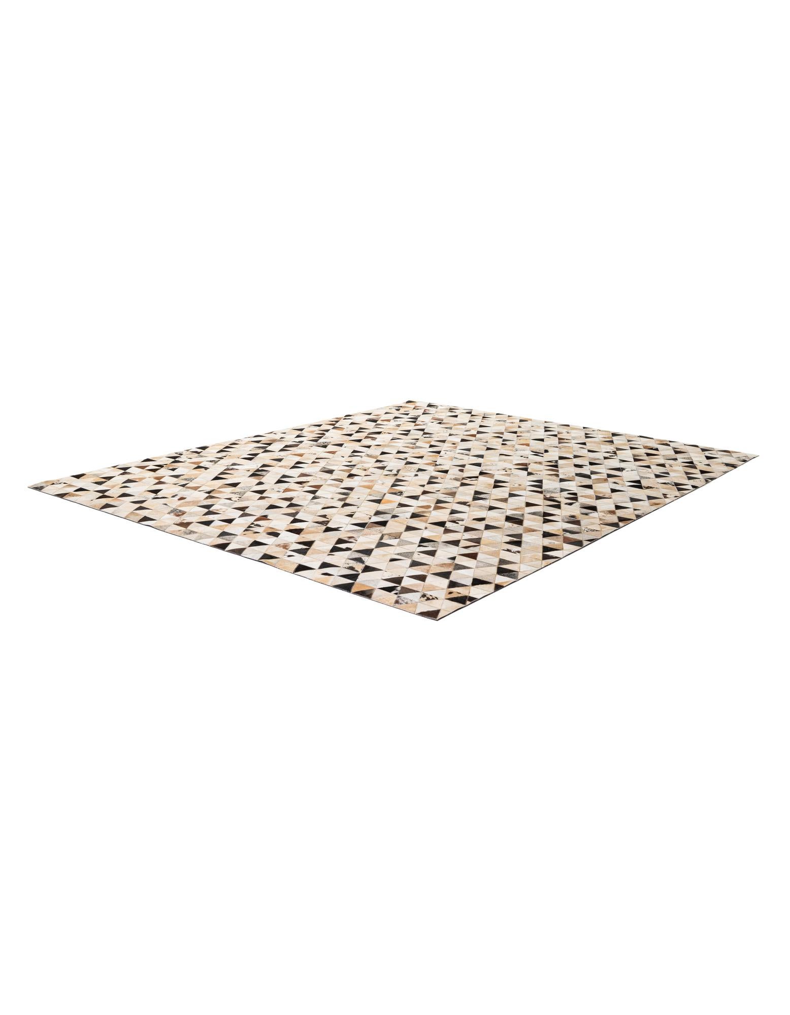8' x 9' 10 Cowhide - Patchwork Rug