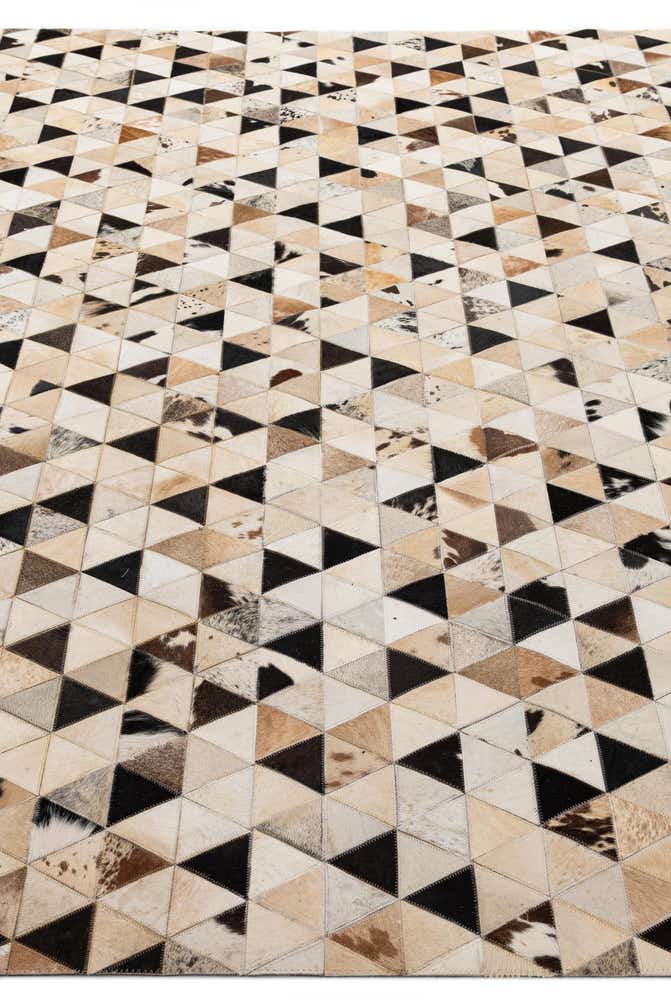 8' x 9' 10 Cowhide - Patchwork Rug