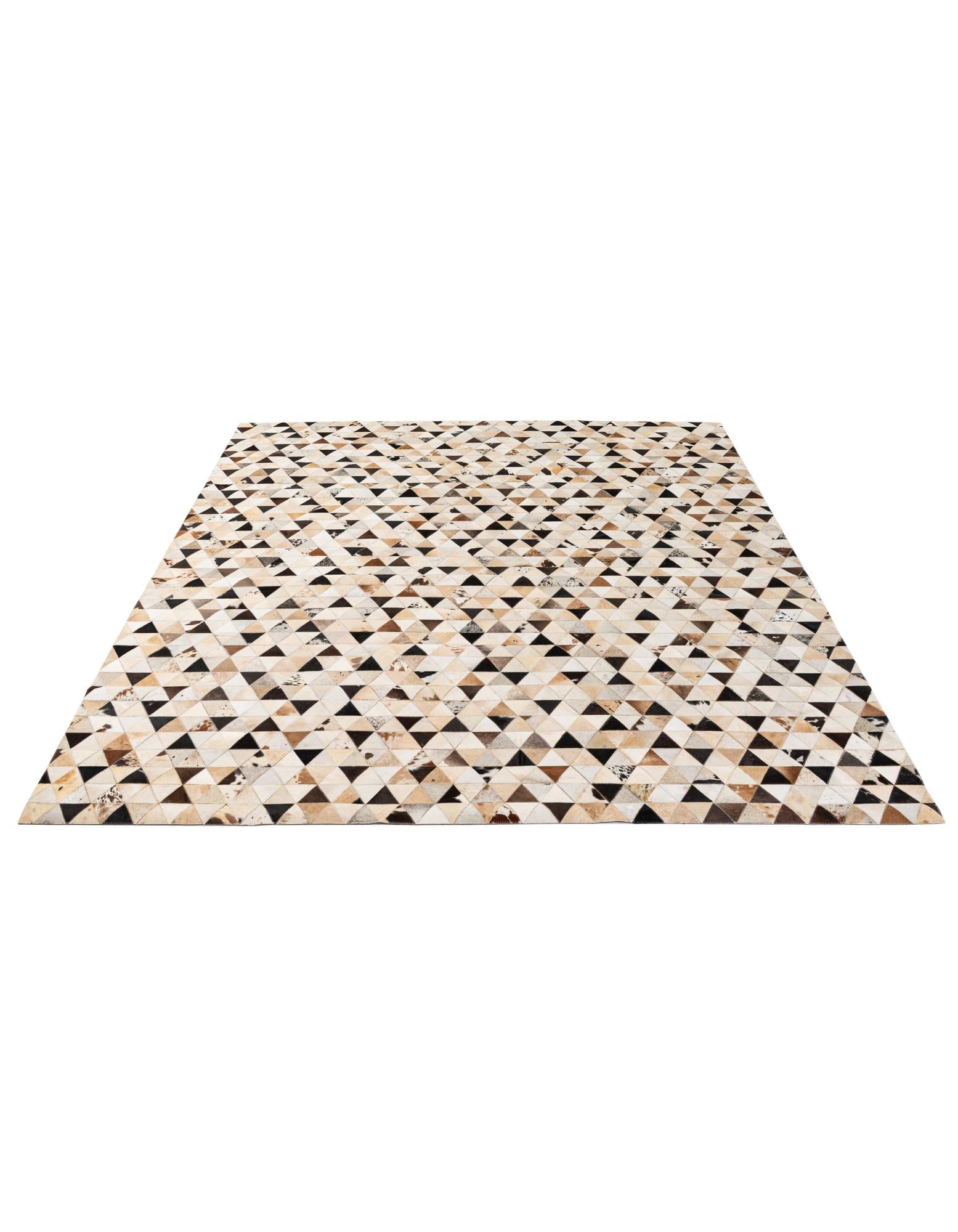 8' x 9' 10 Cowhide - Patchwork Rug