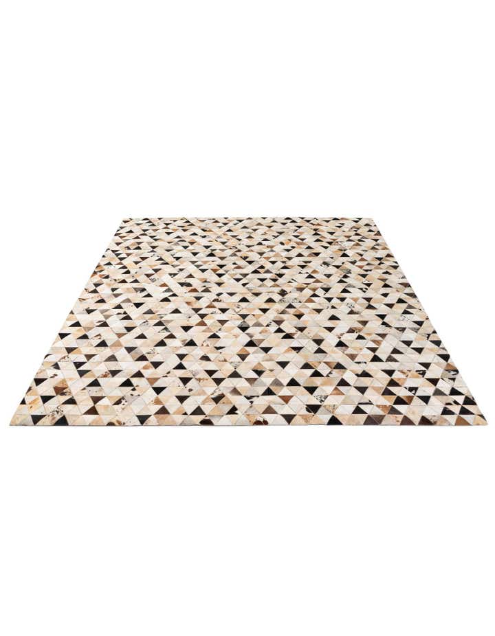 8' x 9' 10 Cowhide - Patchwork Rug