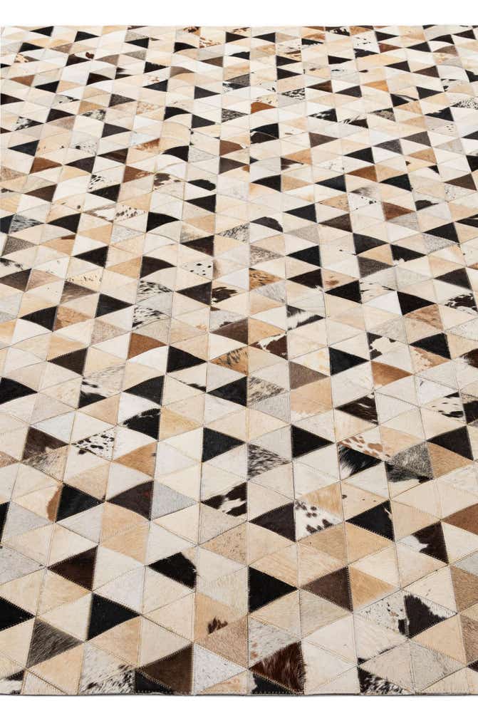 8' x 9' 10 Cowhide - Patchwork Rug