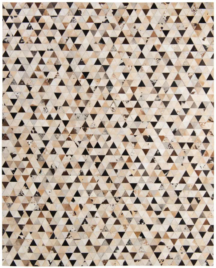 8' x 9' 10 Cowhide - Patchwork Rug