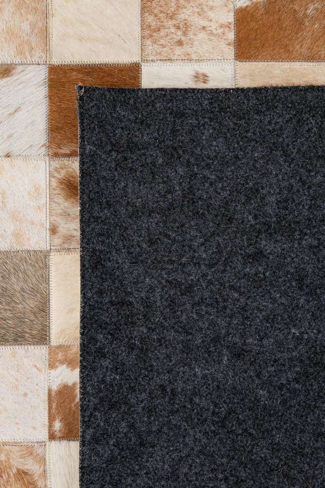 8' x 9' 11 Cowhide - Patchwork Rug