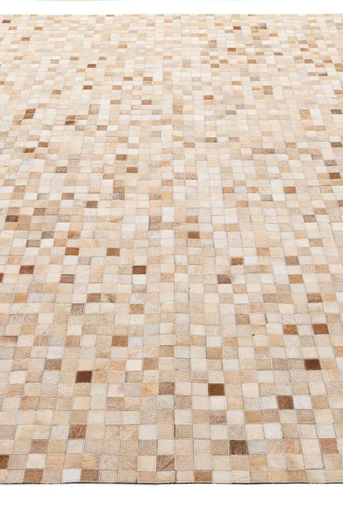 8' 1 x 9' 11 Cowhide - Patchwork Rug