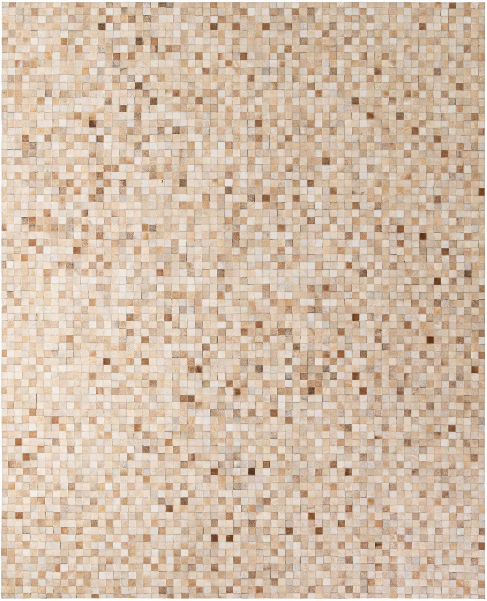 8' 1 x 9' 11 Cowhide - Patchwork Rug