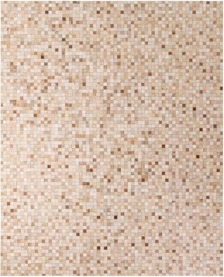 8' 1 x 9' 11 Cowhide - Patchwork Rug