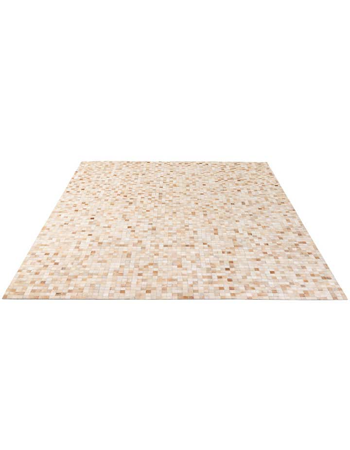 8' 1 x 10' Cowhide - Patchwork Rug