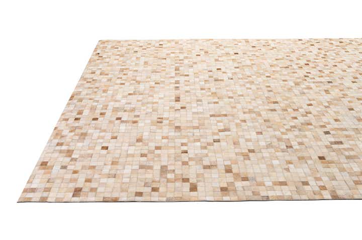 8' 1 x 10' Cowhide - Patchwork Rug