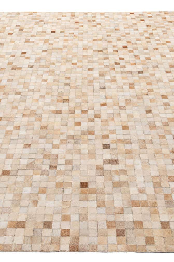 8' 1 x 10' Cowhide - Patchwork Rug