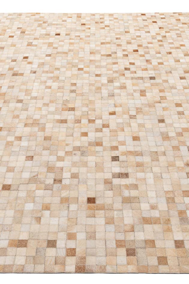 Detail image of 8' 1 x 10' Cowhide - Patchwork Rug