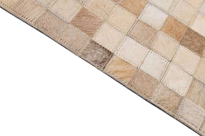 8' 1 x 10' Cowhide - Patchwork Rug