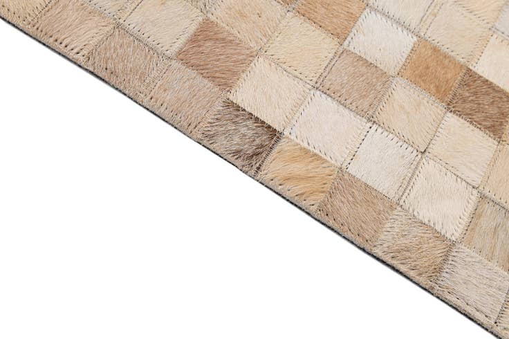 Detail image of 8' 1 x 10' Cowhide - Patchwork Rug