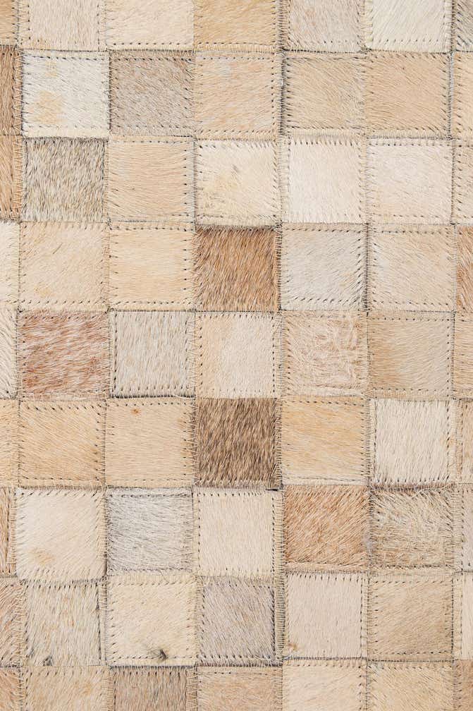 8' 1 x 10' Cowhide - Patchwork Rug