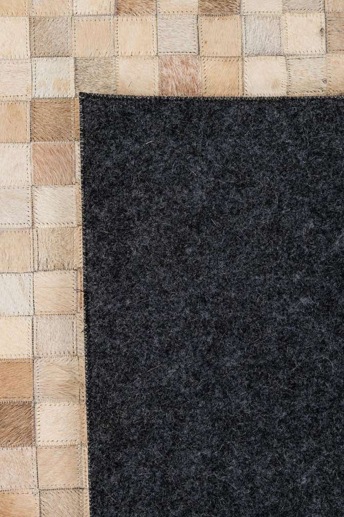 8' 1 x 10' Cowhide - Patchwork Rug