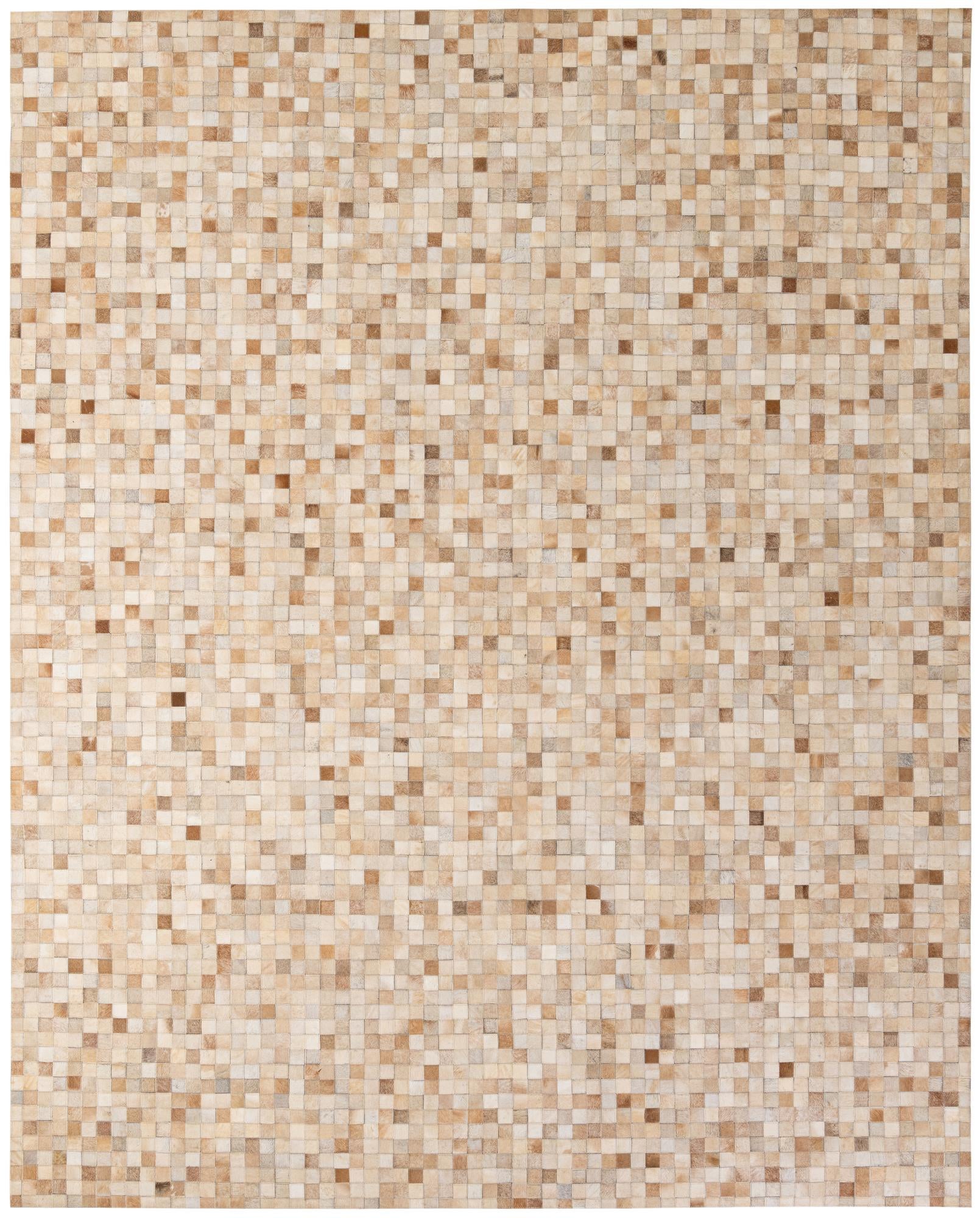 8' 1 x 10' Cowhide - Patchwork Rug
