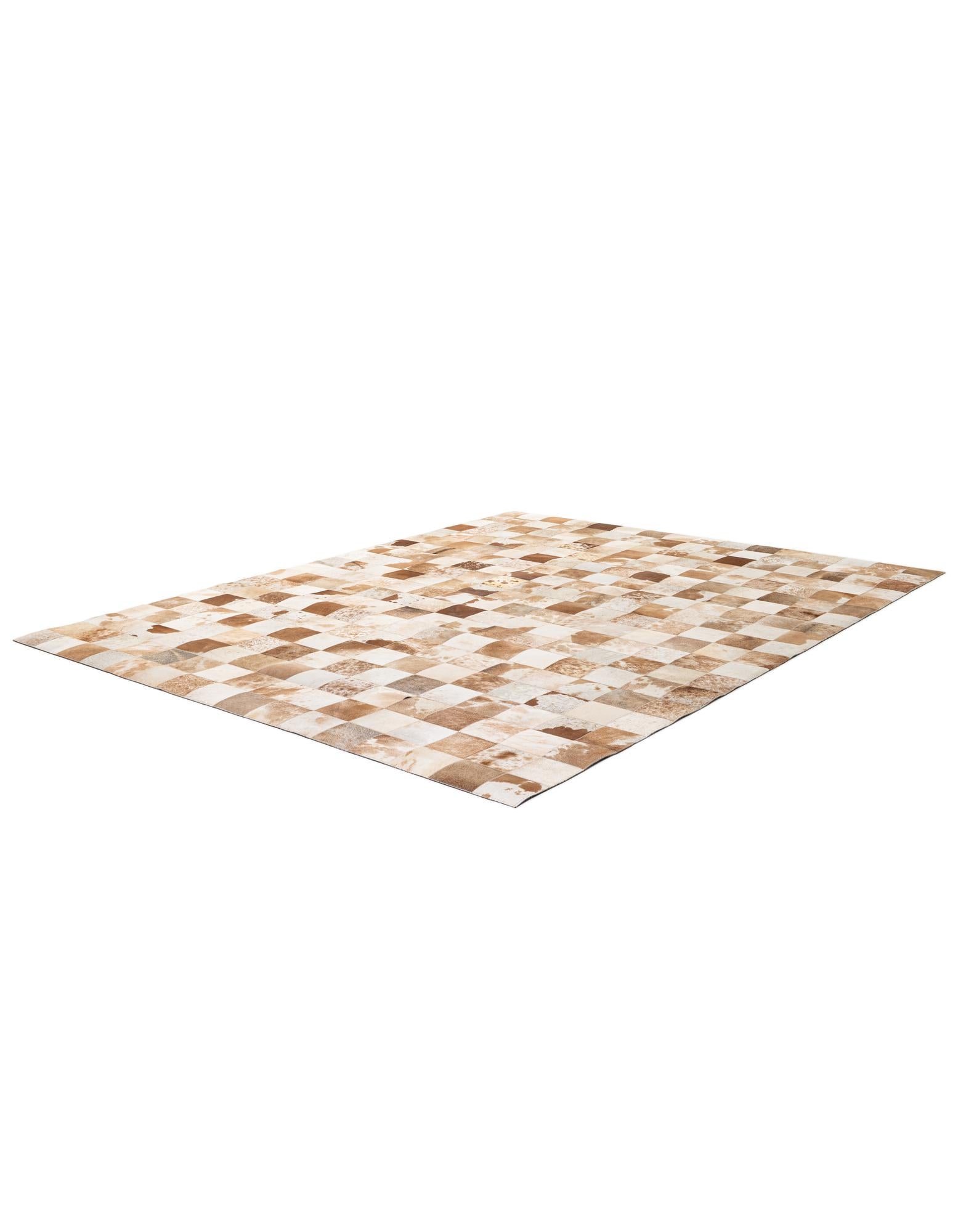 8' 1 x 9' 11 Cowhide - Patchwork Rug