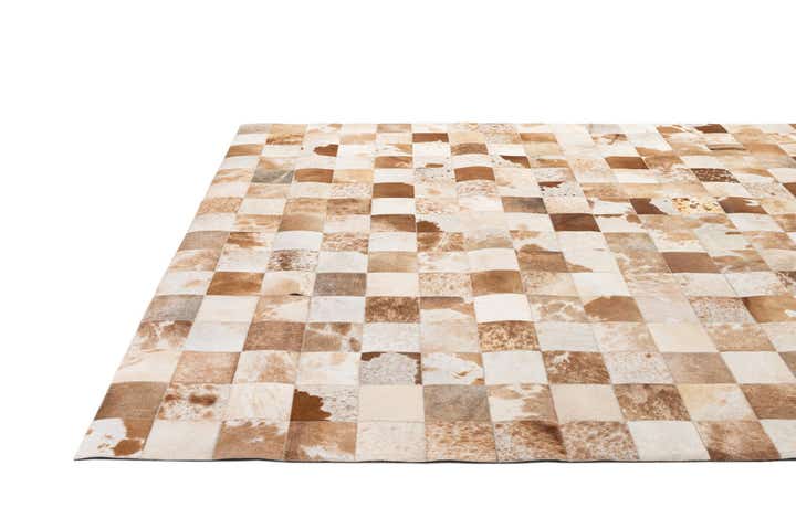 8' 1 x 9' 11 Cowhide - Patchwork Rug