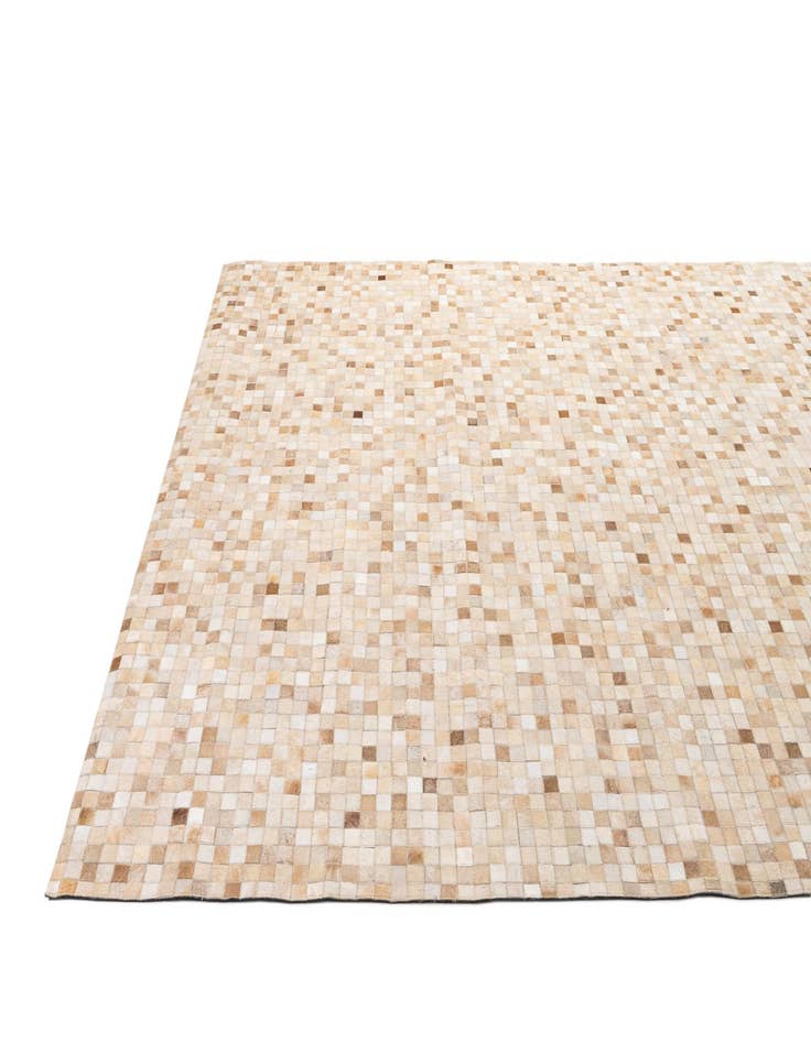 Detail image of 8' 2 x 10' Cowhide - Patchwork Rug