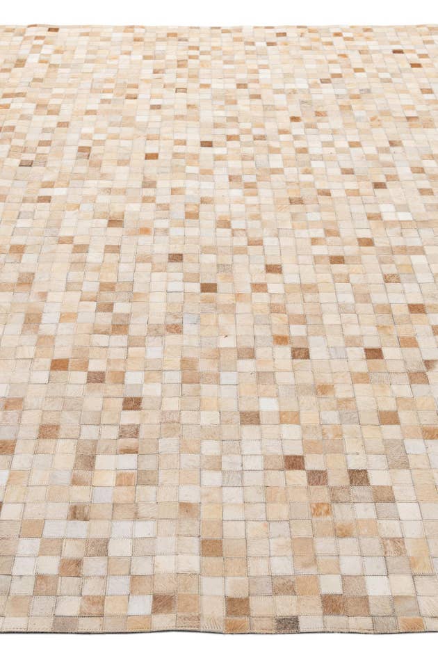 Detail image of 8' 2 x 10' Cowhide - Patchwork Rug