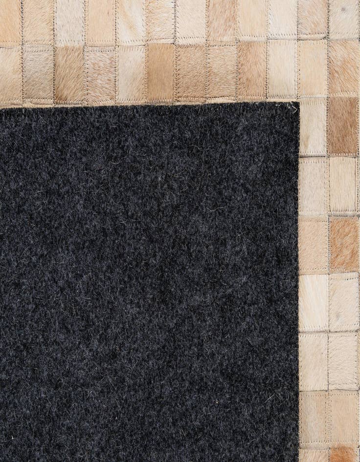 Detail image of 8' 2 x 10' Cowhide - Patchwork Rug