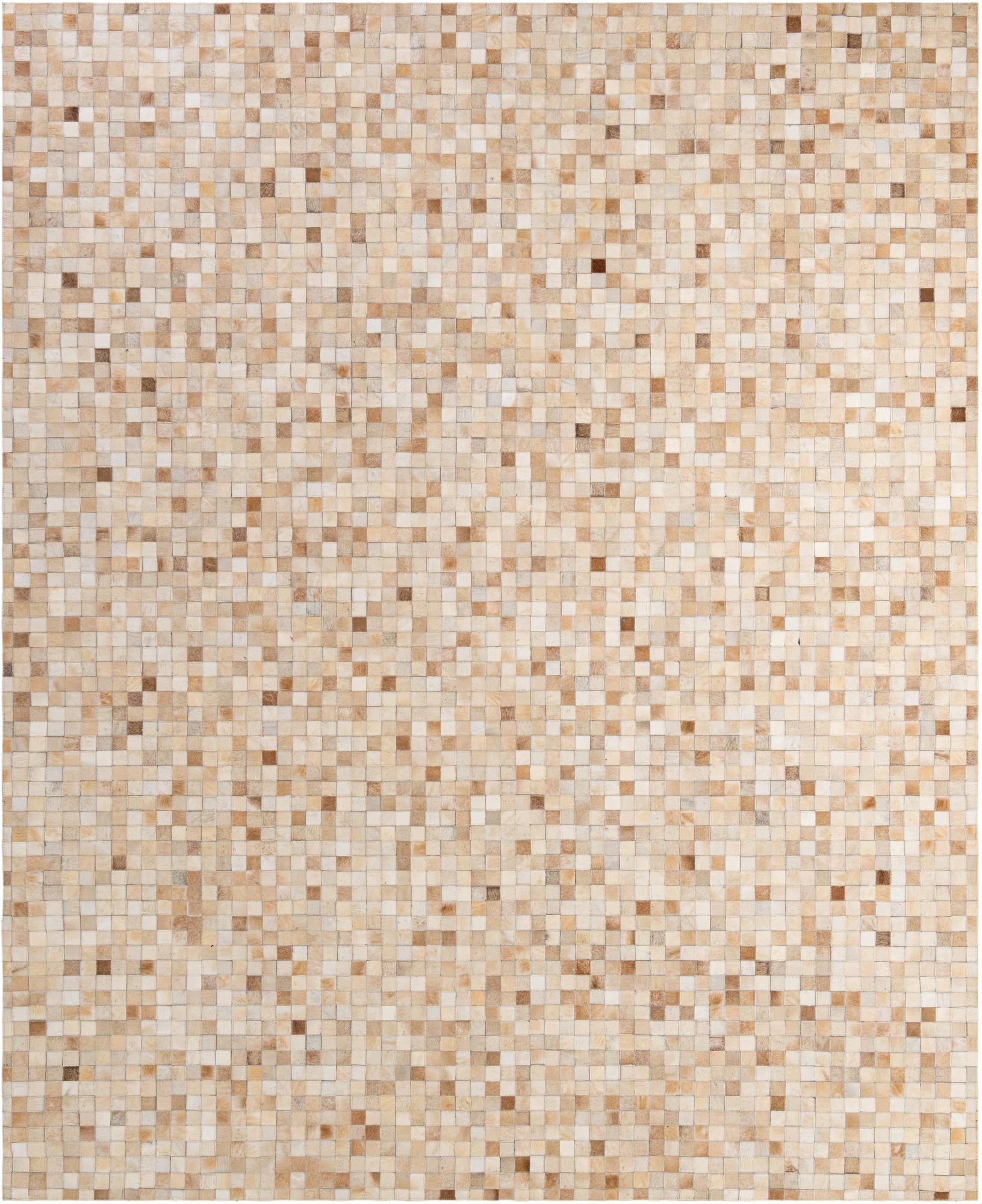 8' 2 x 10' Cowhide - Patchwork Rug