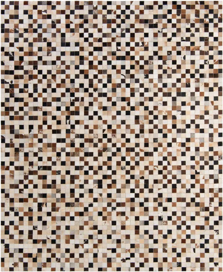 8' 2 x 9' 11 Cowhide - Patchwork Rug