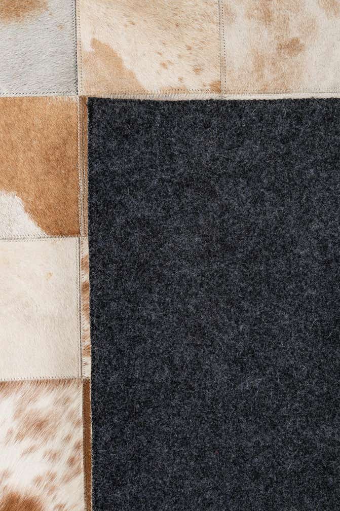 8' 1 x 9' 11 Cowhide - Patchwork Rug