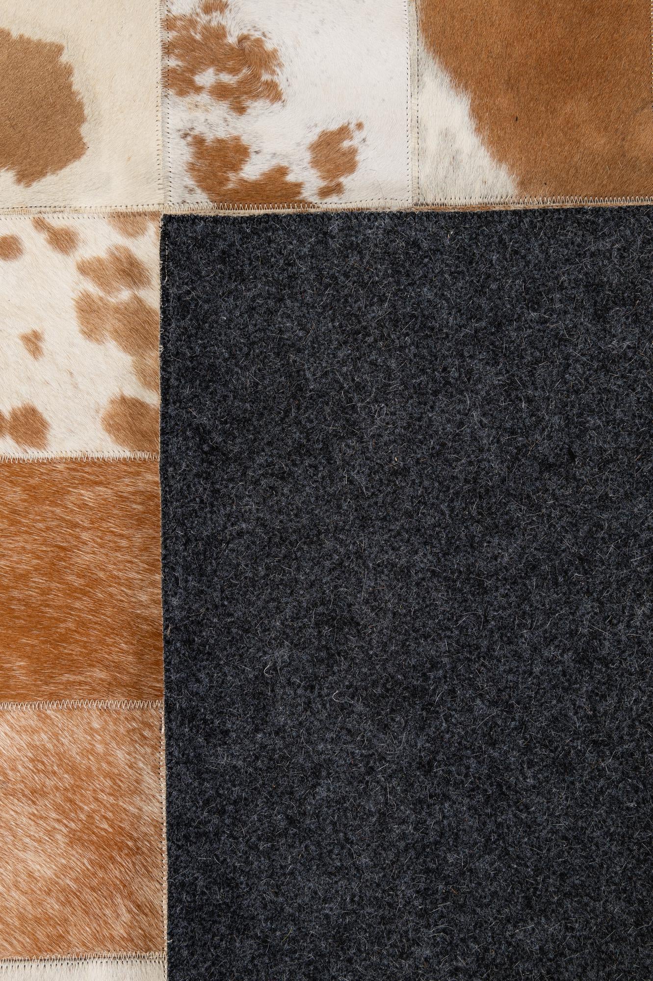 8' x 10' Cowhide - Patchwork Rug