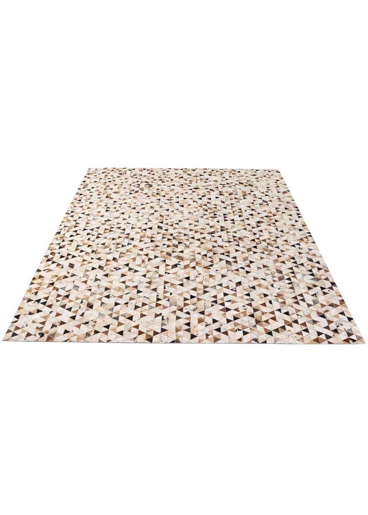 7' 10 x 9' 10 Cowhide - Patchwork Rug