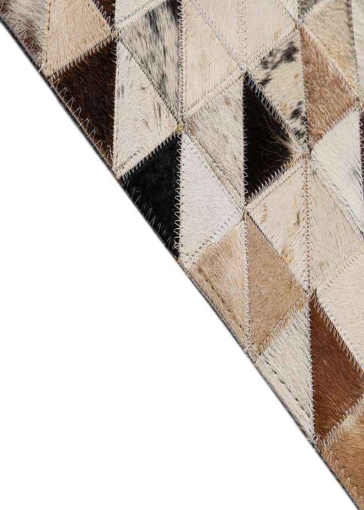 7' 10 x 9' 10 Cowhide - Patchwork Rug