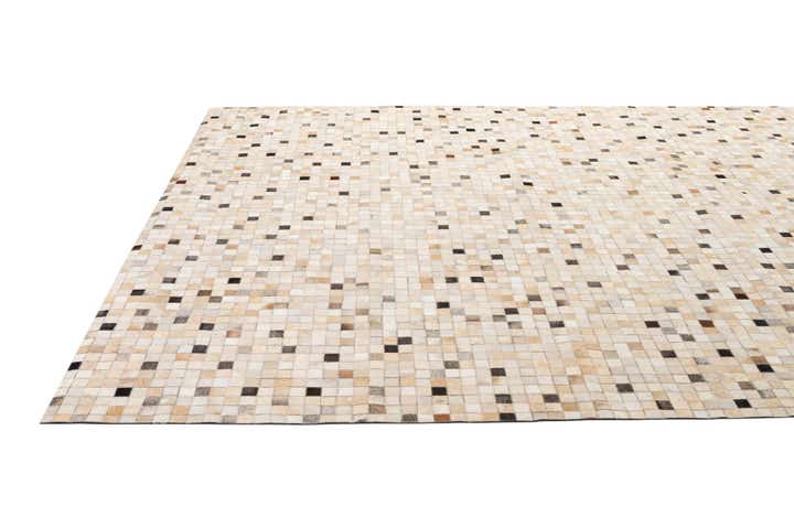8' 1 x 9' 11 Cowhide - Patchwork Rug