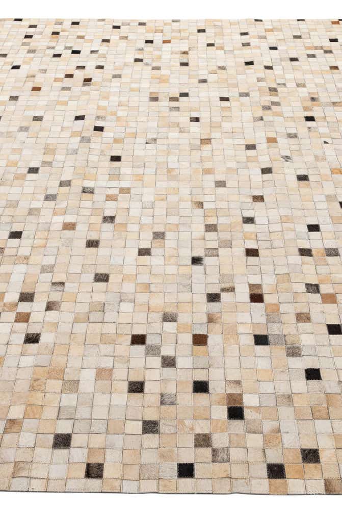 8' 1 x 9' 11 Cowhide - Patchwork Rug