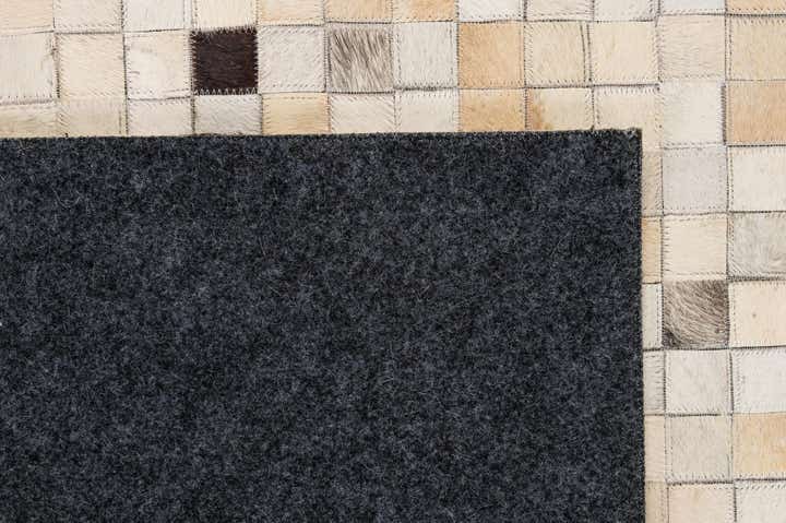 8' 1 x 9' 11 Cowhide - Patchwork Rug