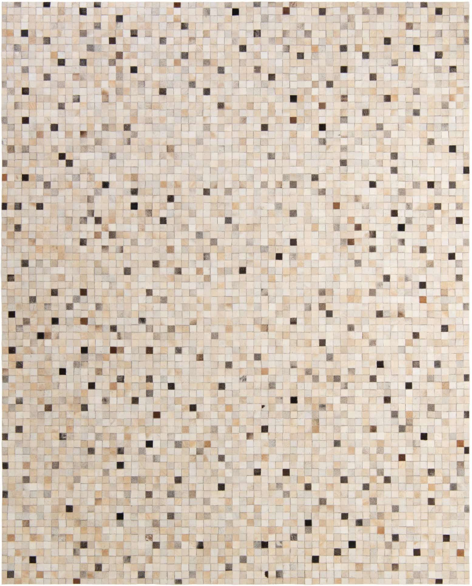 8' 1 x 9' 11 Cowhide - Patchwork Rug