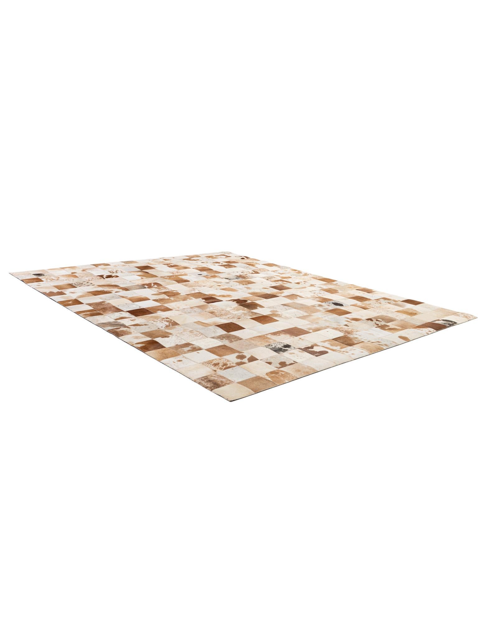 8' 1 x 9' 11 Cowhide - Patchwork Rug