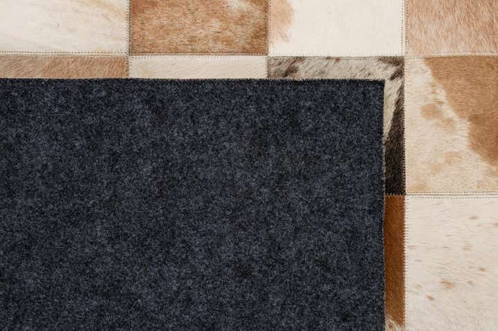 8' 1 x 9' 11 Cowhide - Patchwork Rug