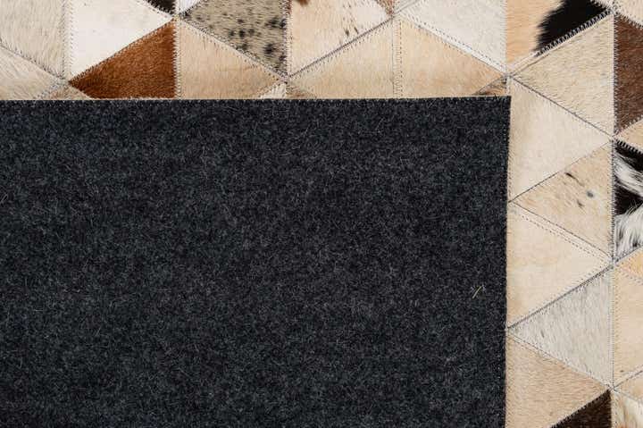 8' x 9' 10 Cowhide - Patchwork Rug
