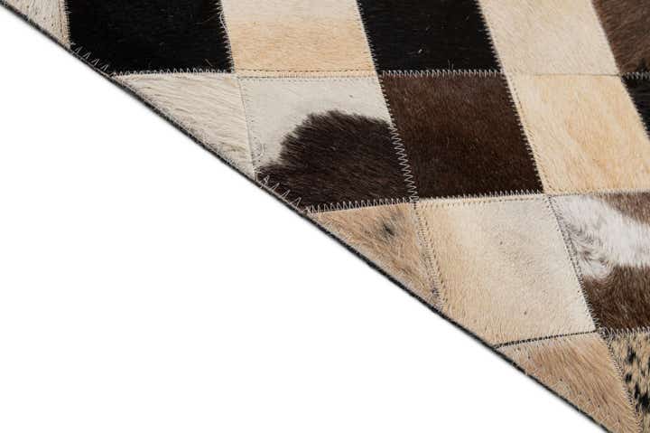 8' x 10' Cowhide - Patchwork Rug