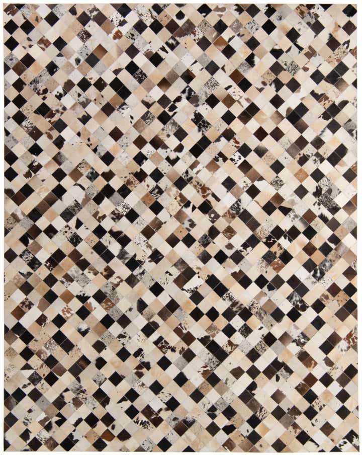 8' x 10' Cowhide - Patchwork Rug