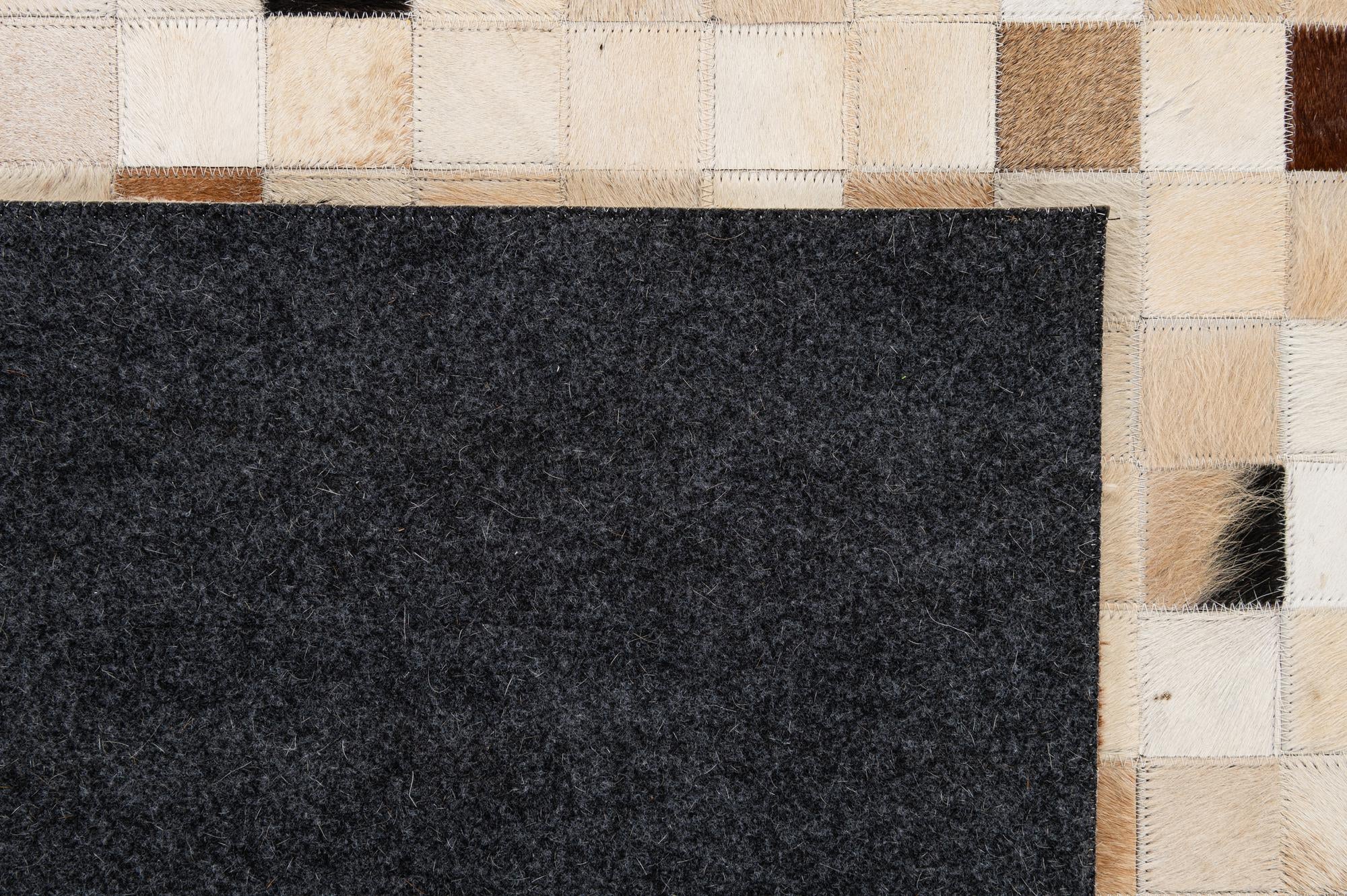 8' x 9' 9 Cowhide - Patchwork Rug