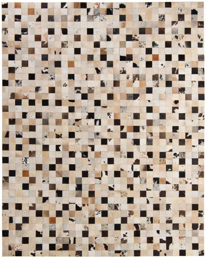 8' x 10' Cowhide - Patchwork Rug