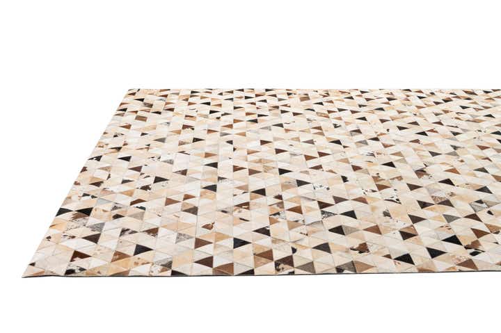 7' 11 x 9' 10 Cowhide - Patchwork Rug