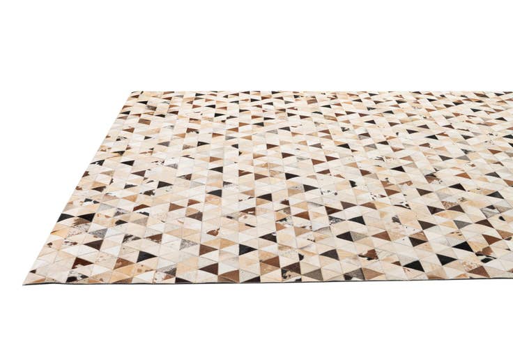 Detail image of 7' 11 x 9' 10 Cowhide - Patchwork Rug