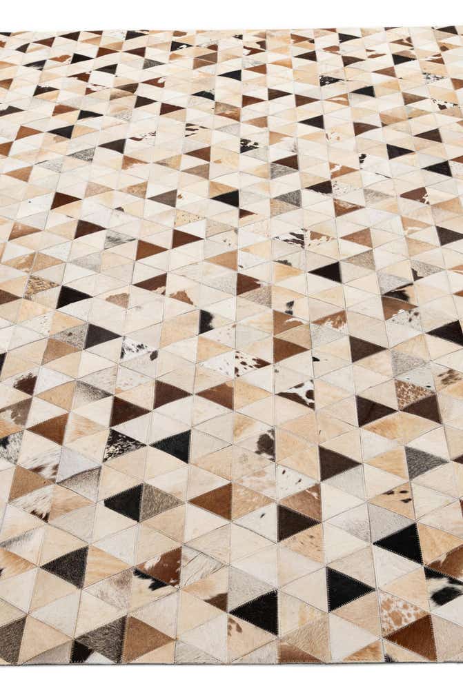 7' 11 x 9' 10 Cowhide - Patchwork Rug