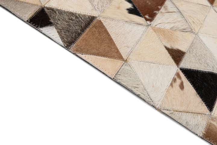 7' 11 x 9' 10 Cowhide - Patchwork Rug