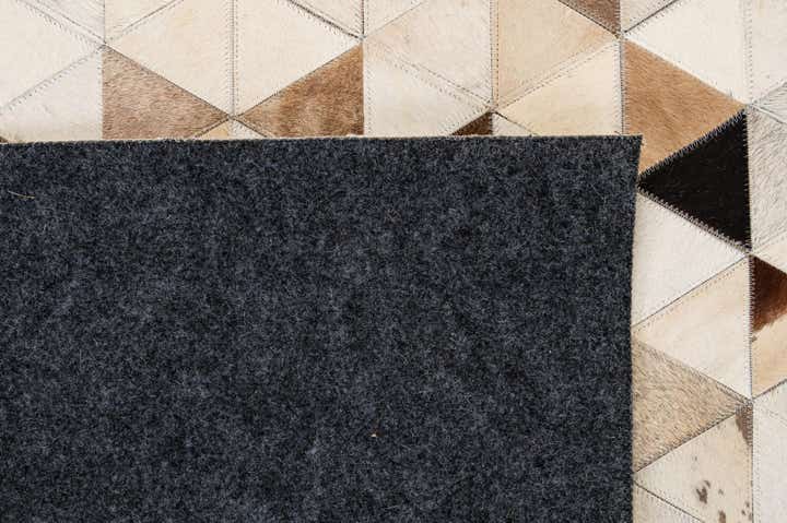 7' 11 x 9' 10 Cowhide - Patchwork Rug