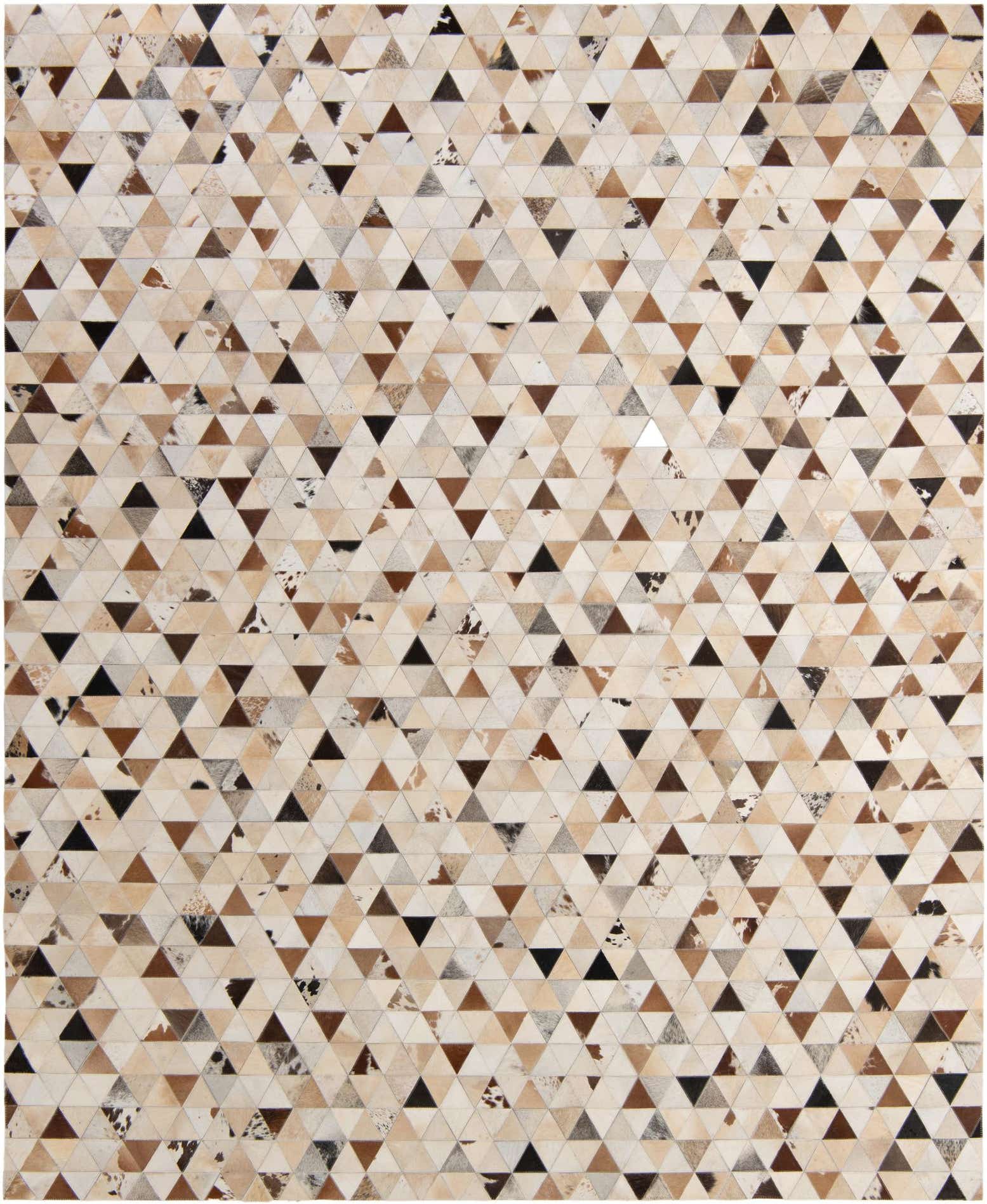 7' 11 x 9' 10 Cowhide - Patchwork Rug